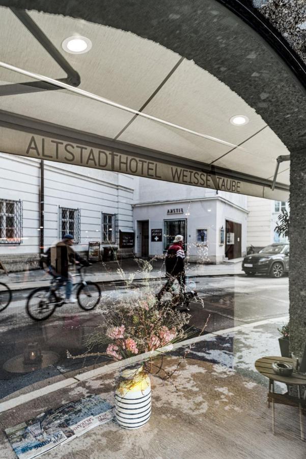 Altstadthotel Weisse Taube ซาลซ์บูร์ก ภายนอก รูปภาพ