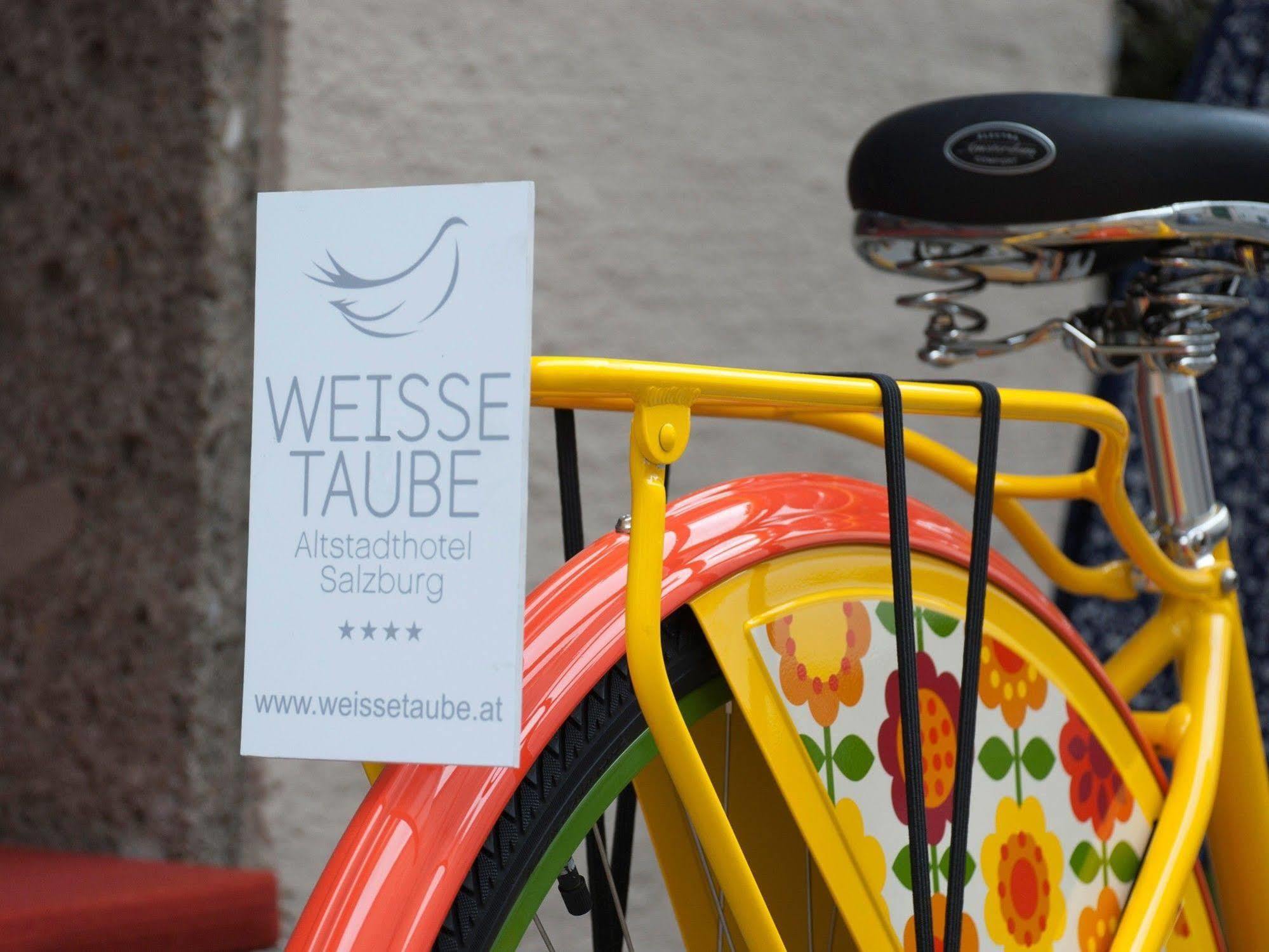 Altstadthotel Weisse Taube ซาลซ์บูร์ก ภายนอก รูปภาพ